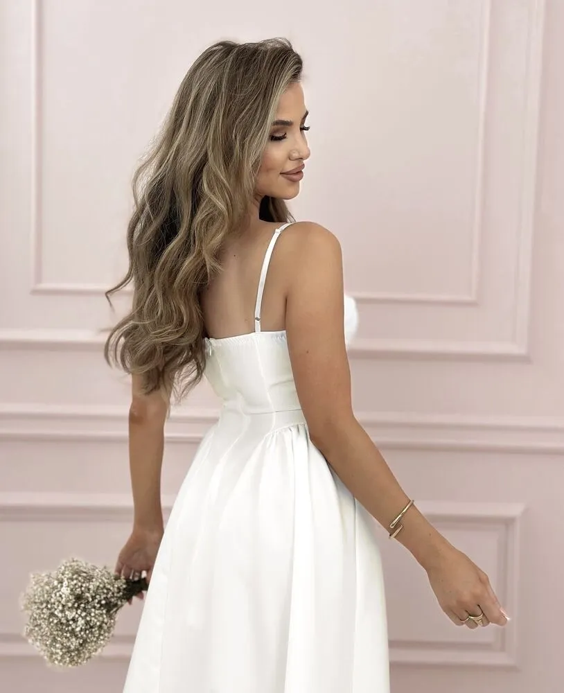 Alia obleka bela - slika 2