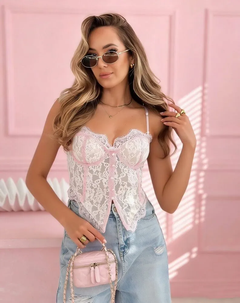 Isyra korzet roza