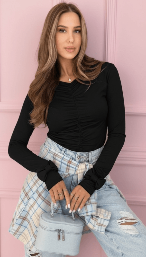Soraya bluza črna - slika 2