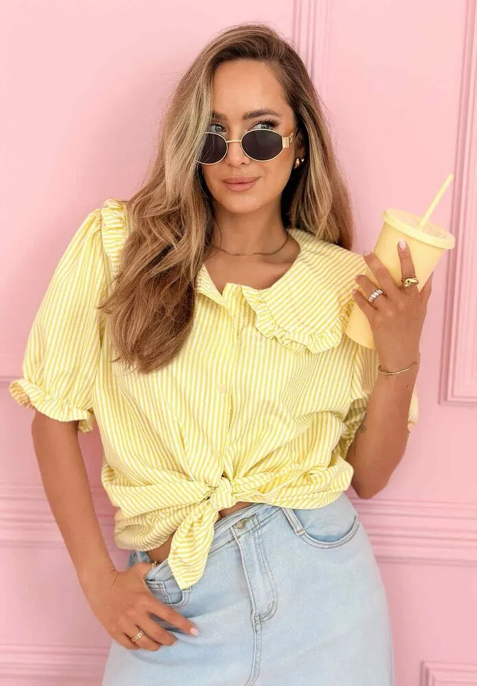 Lumira bluza rumena