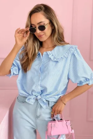 Lumira bluza modra