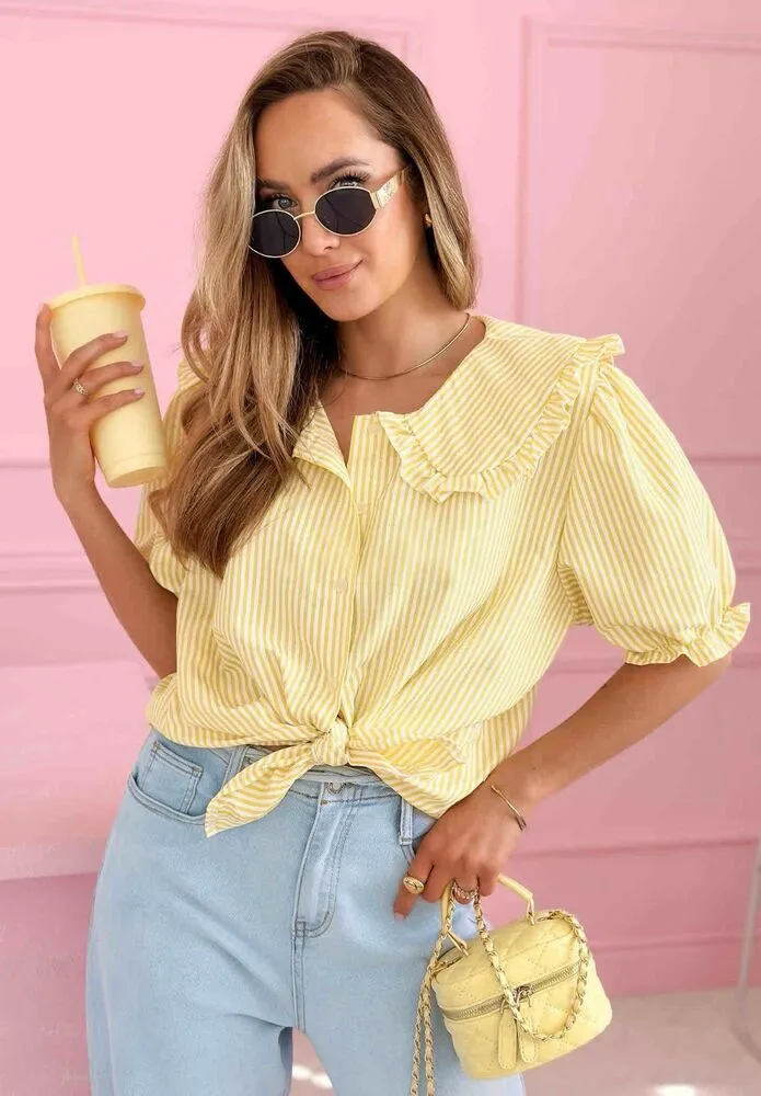 Lumira bluza rumena - slika 2