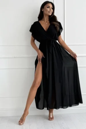 Aveline obleka črna
