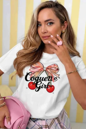 Coquette girl majica s kratkimi rokavi