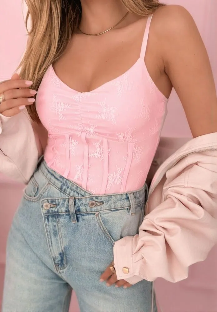 Calyra top roza - slika 2
