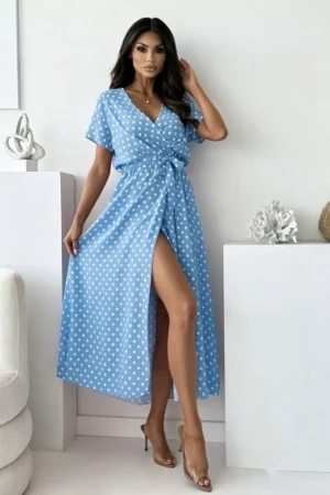 Beatrix maxi obleka sky