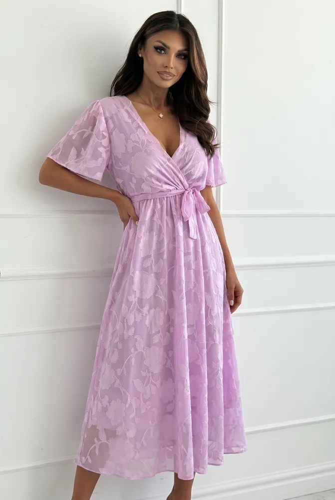 Leandra obleka blush - slika 2