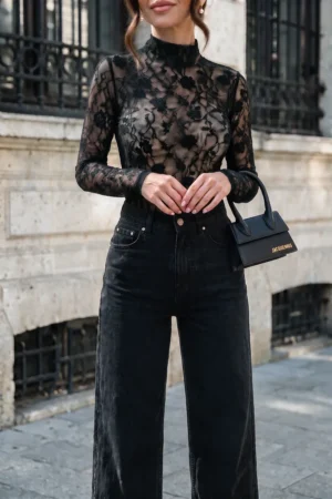 Adanna bluza črna