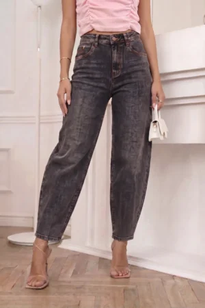 Aurel balloon mom fit jeans hlače
