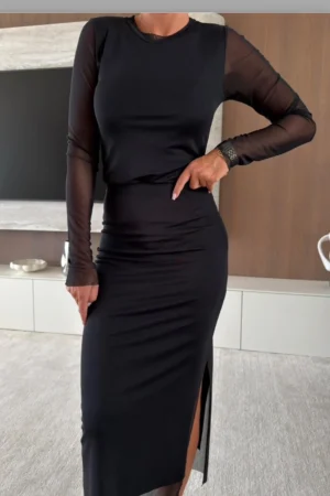 Sanna komplet črn